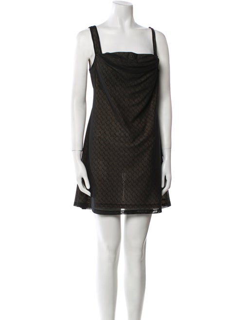 Miaou Square Neckline Mini Dress