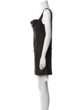 Miaou Square Neckline Mini Dress