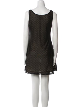 Miaou Square Neckline Mini Dress