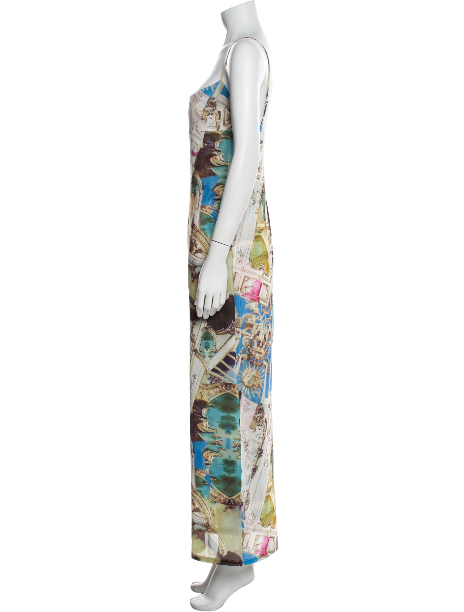 Miaou Printed Long Dress