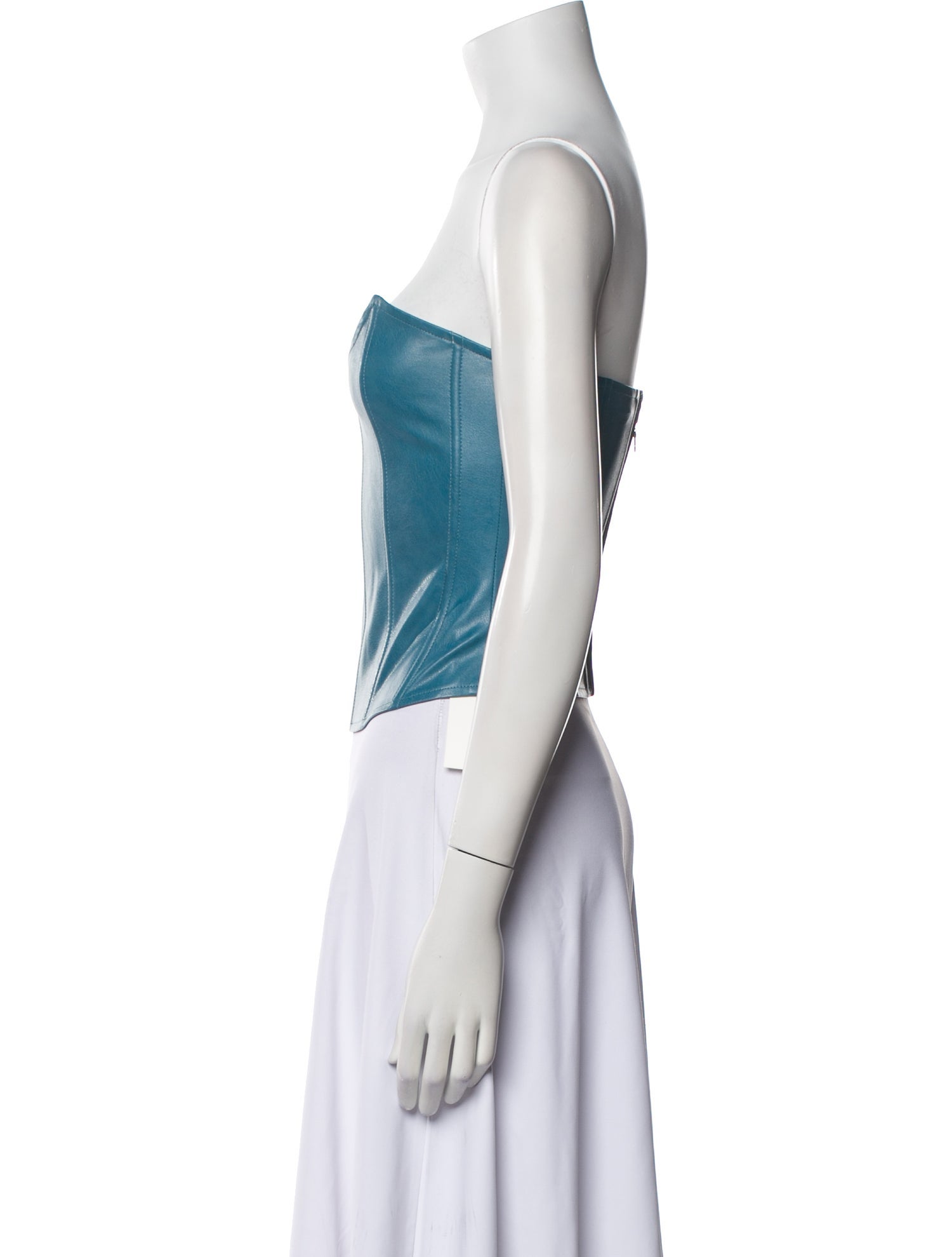 Miaou Strapless Crop Top