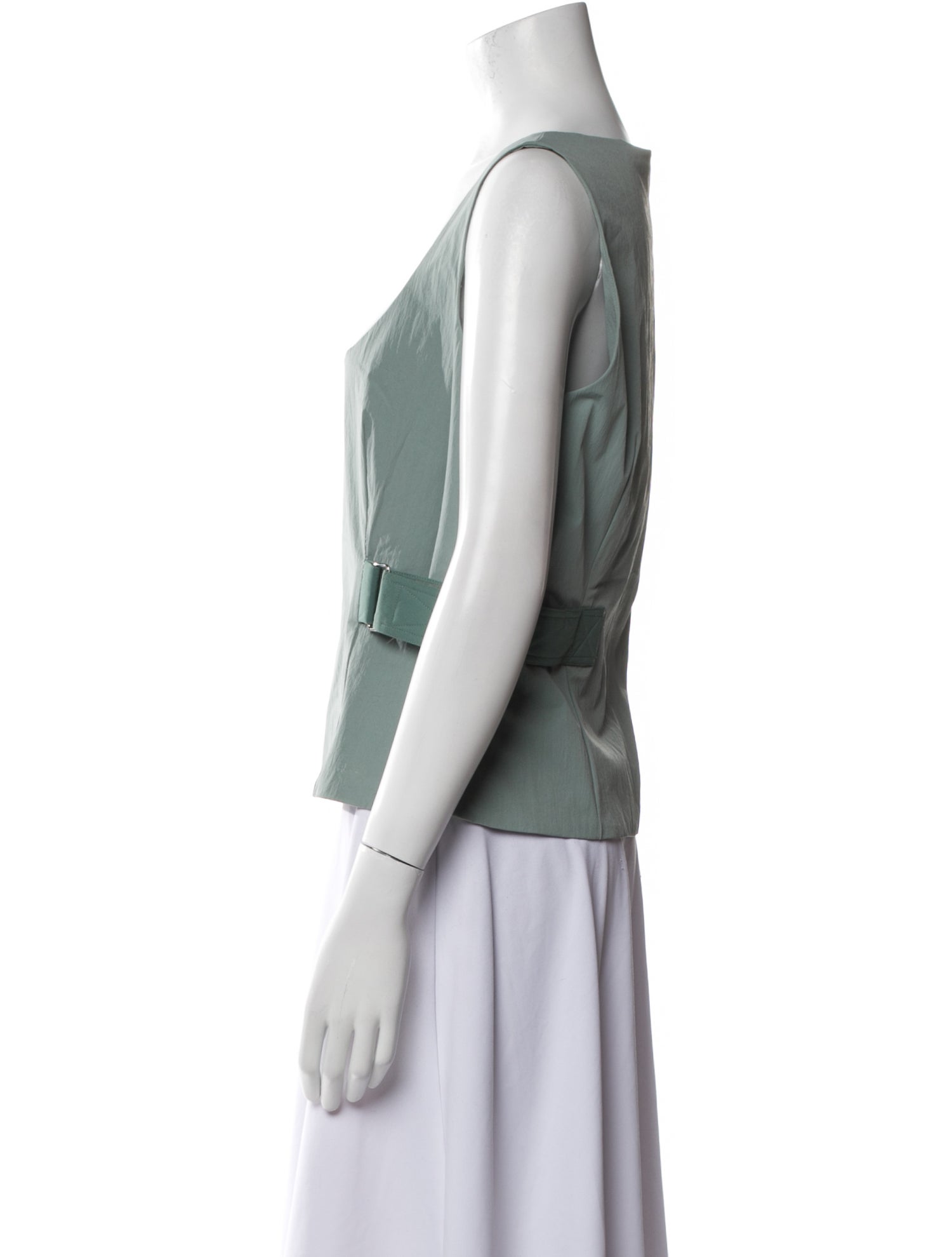 Miaou Square Neckline Sleeveless Crop Top w/ Tags