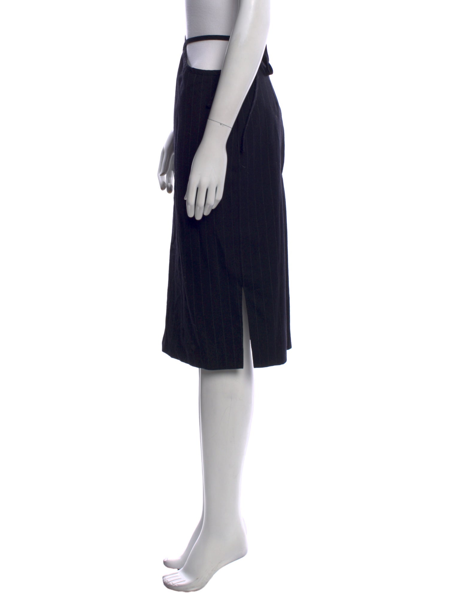 Miaou Cutout Accent Knee-Length Skirt