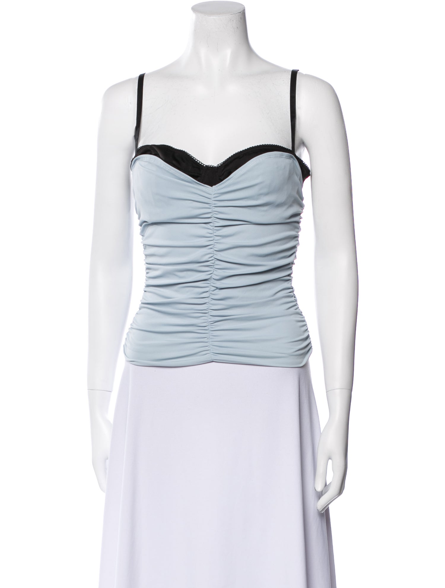 Miaou Strapless Crop Top