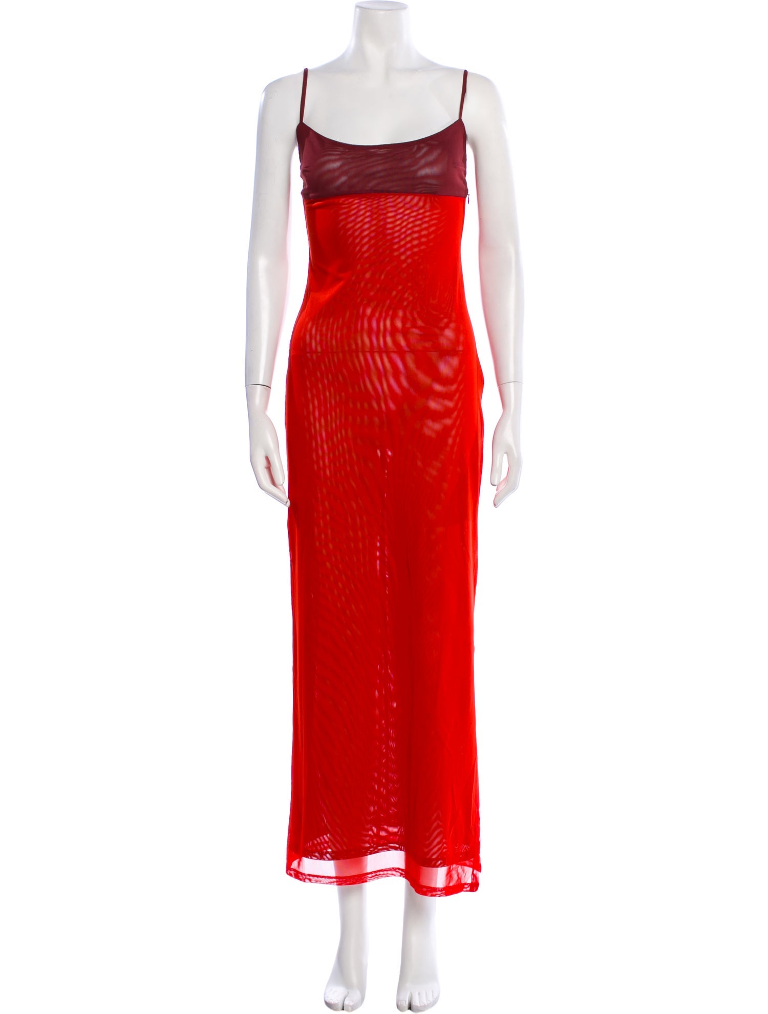 Miaou Square Neckline Long Dress