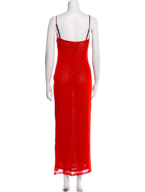 Miaou Square Neckline Long Dress