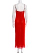 Miaou Square Neckline Long Dress
