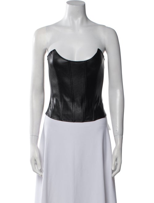 Miaou Strapless Crop Top