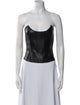 Miaou Strapless Crop Top