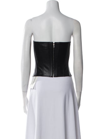 Miaou Strapless Crop Top