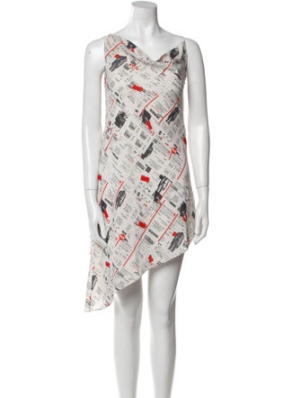 Miaou Printed Midi Length Dress