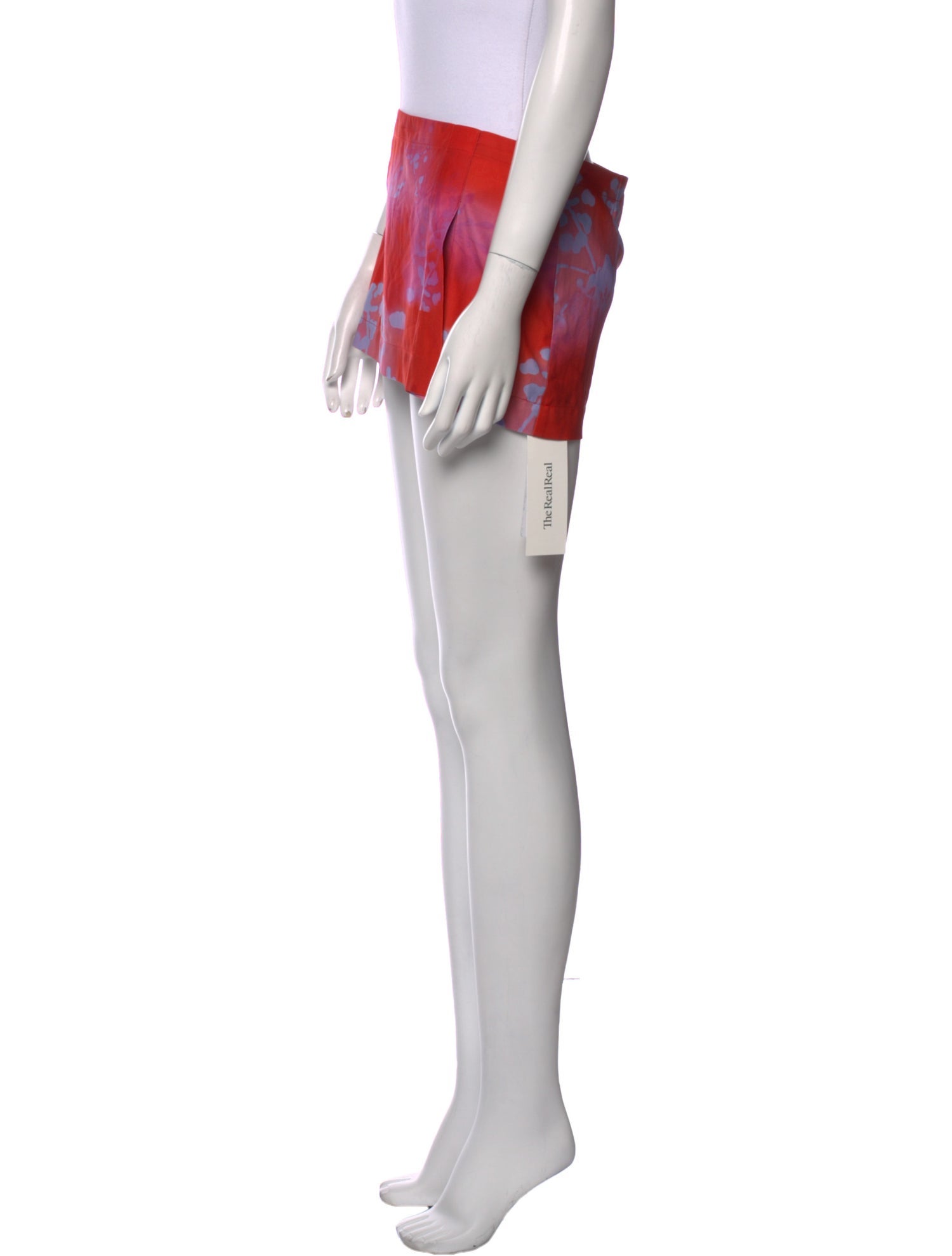 Miaou Printed Mini Skirt