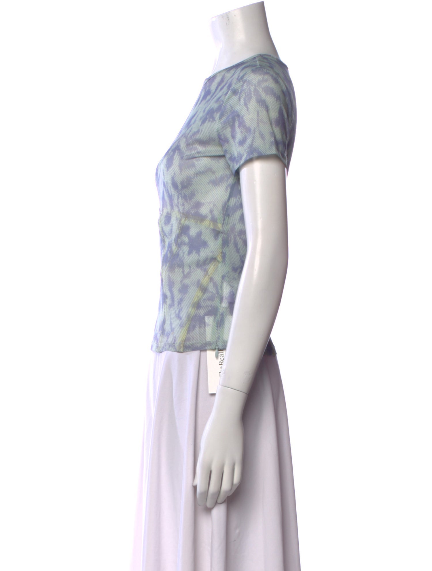 Miaou Printed Crew Neck T-Shirt