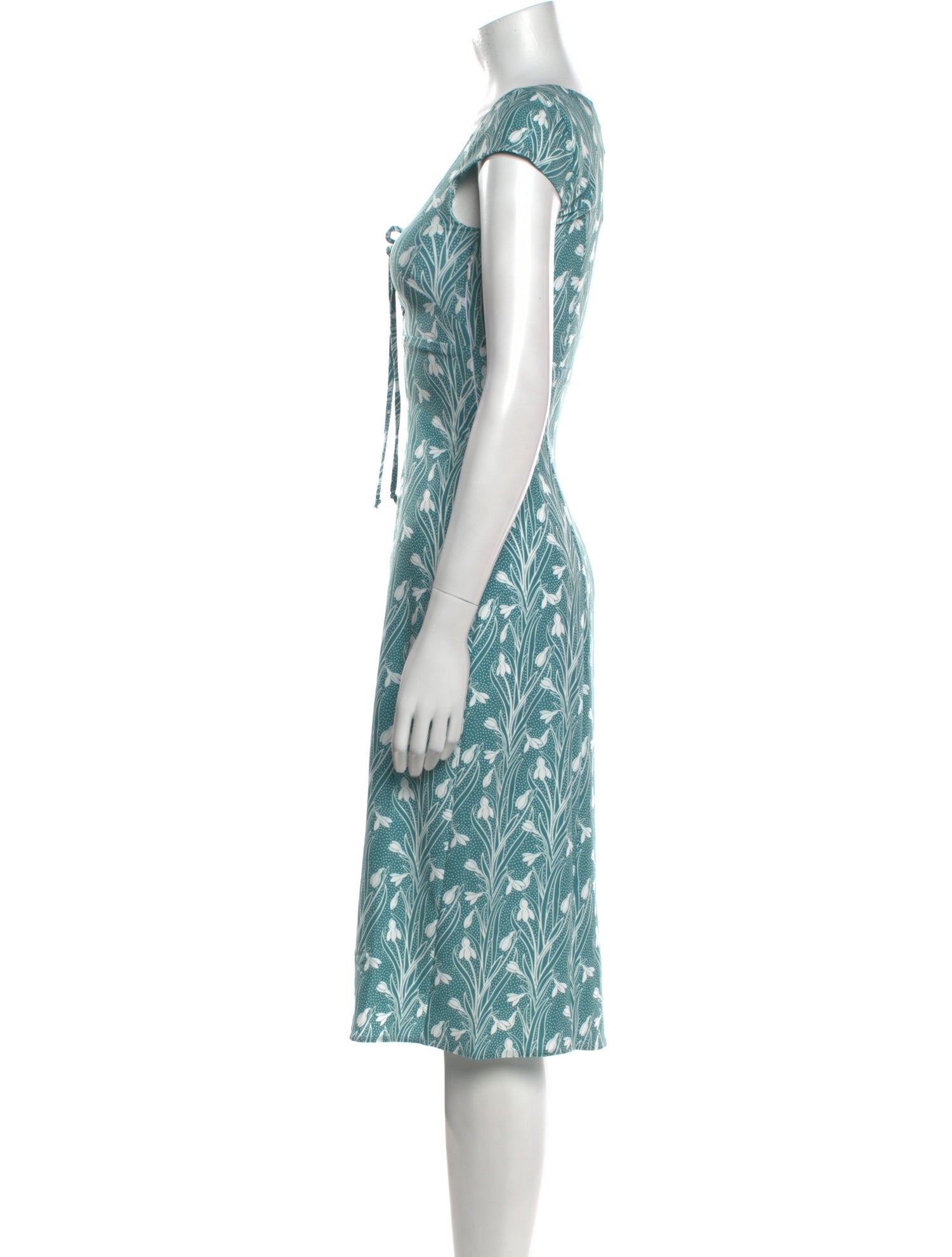 Miaou Printed Midi Length Dress w/ Tags