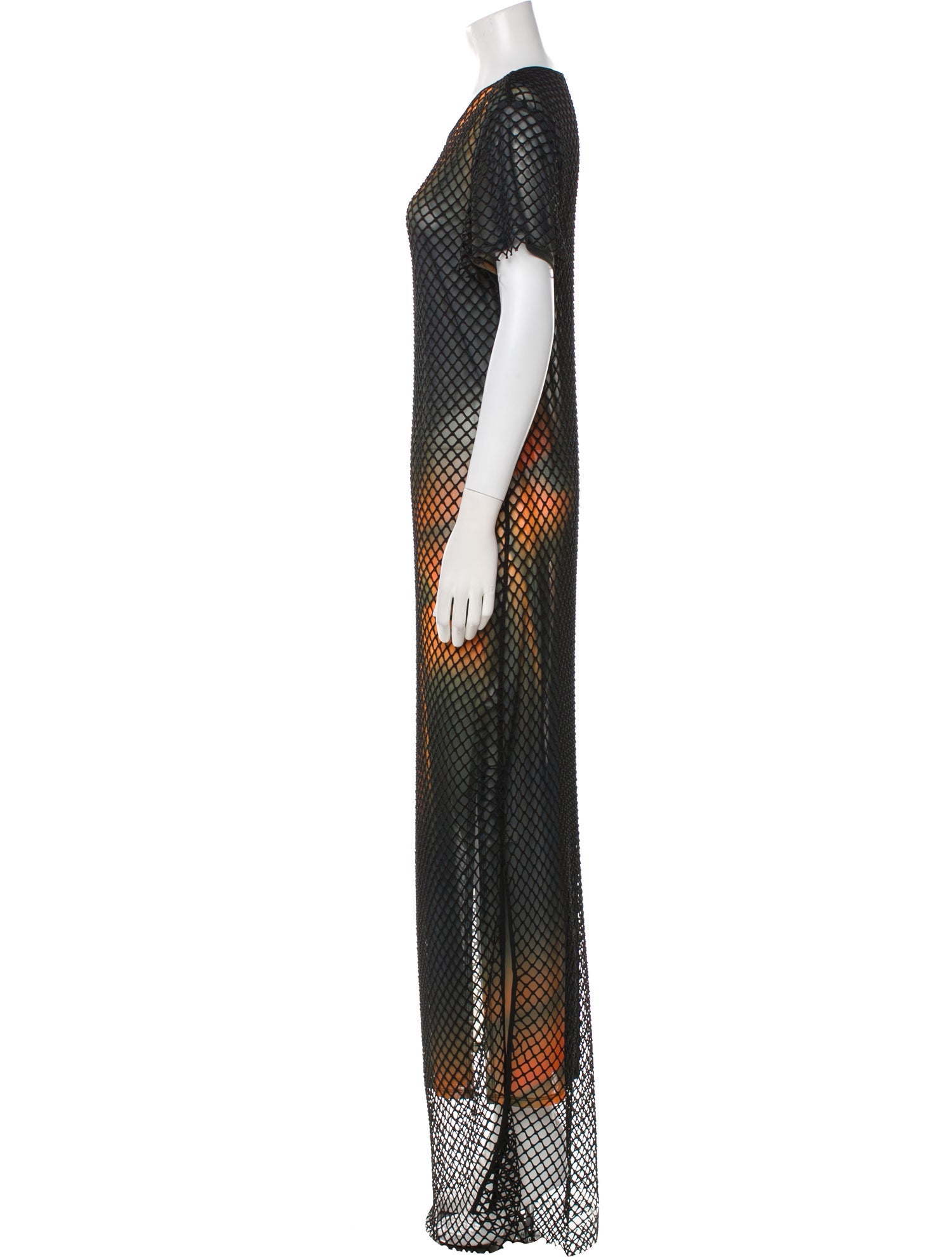 Miaou Printed Long Dress