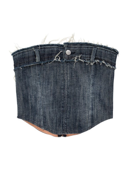 Miaou Strapless Crop Top