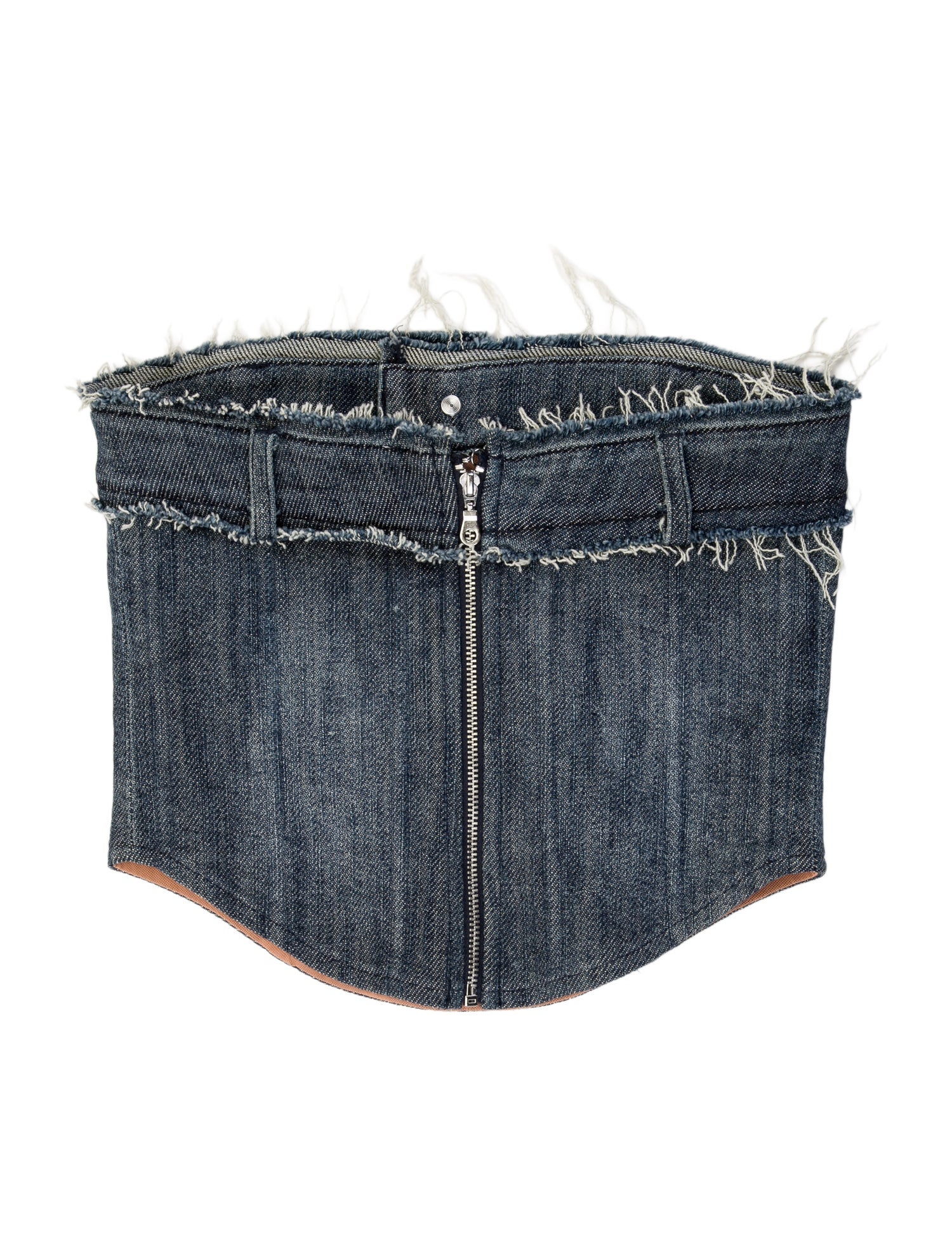 Miaou Strapless Crop Top