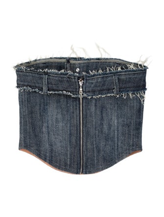 Miaou Strapless Crop Top