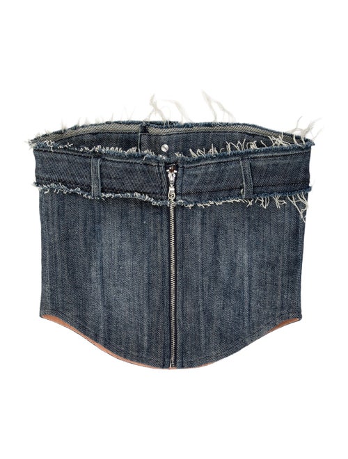 Miaou Strapless Crop Top