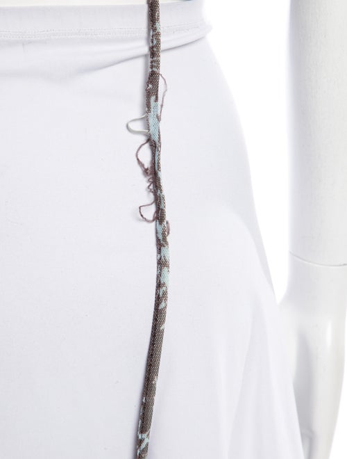 Miaou Printed Square Neckline Top