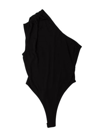 Miaou Cowl Neck Short Sleeve Bodysuit