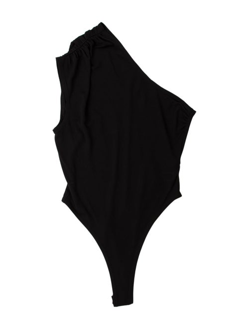 Miaou Cowl Neck Short Sleeve Bodysuit