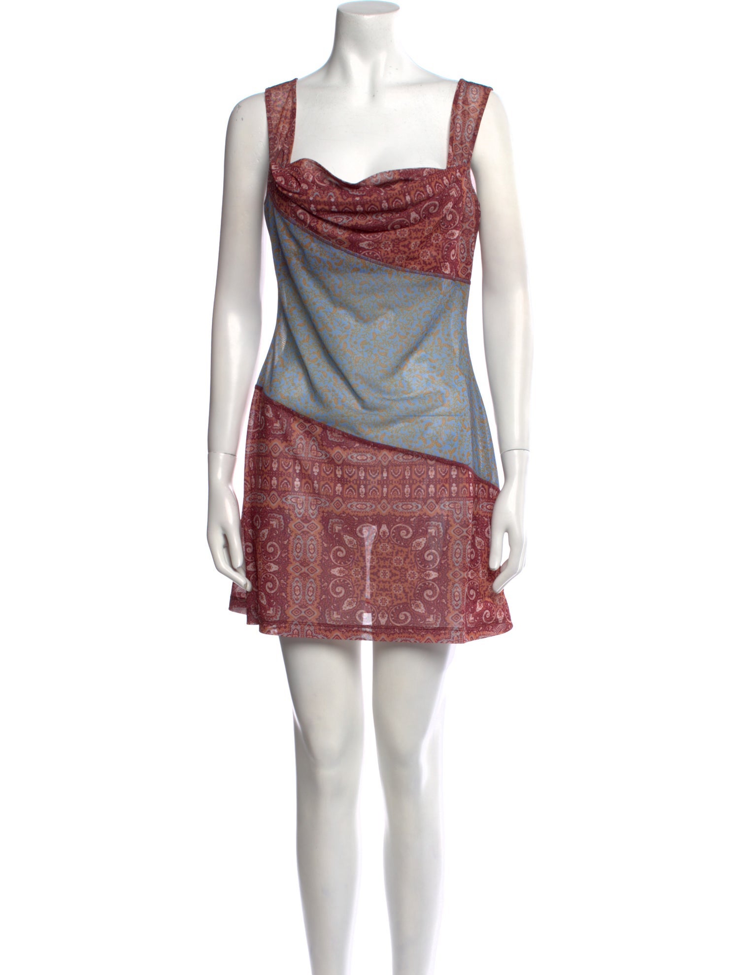 Miaou Printed Mini Dress