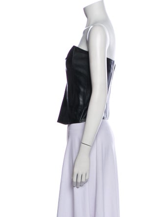 Miaou Strapless Crop Top