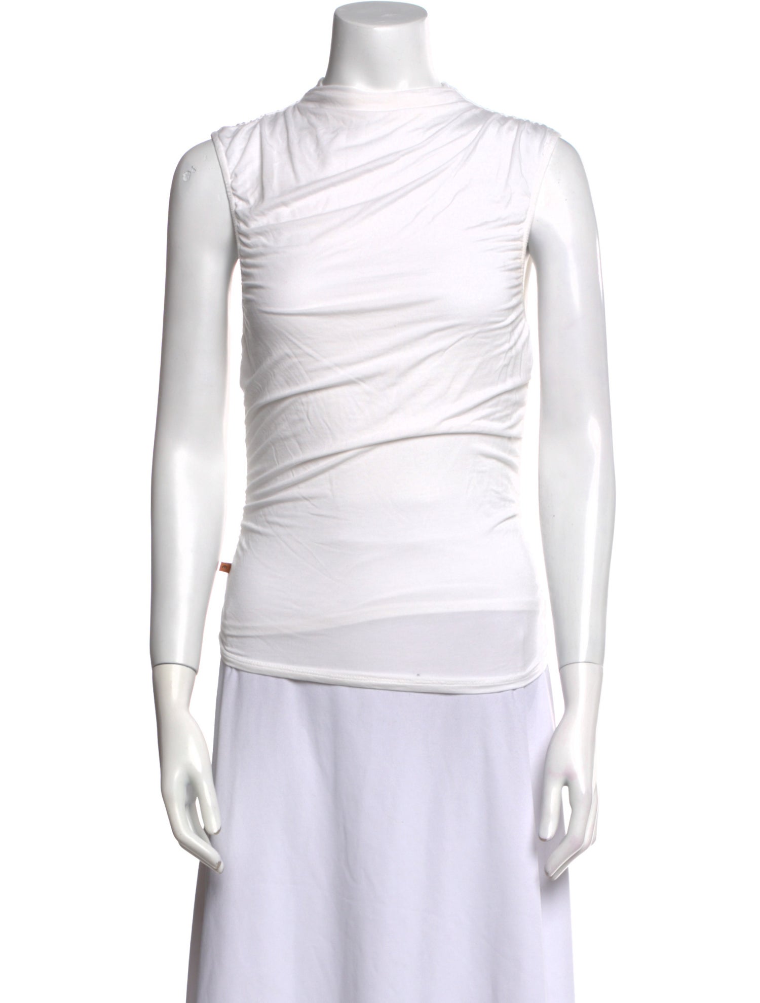 Miaou Cowl Neck Sleeveless Top