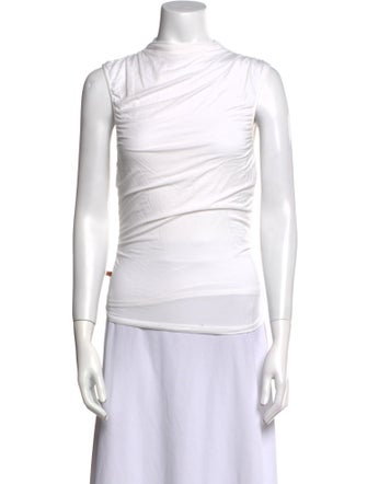 Miaou Cowl Neck Sleeveless Top