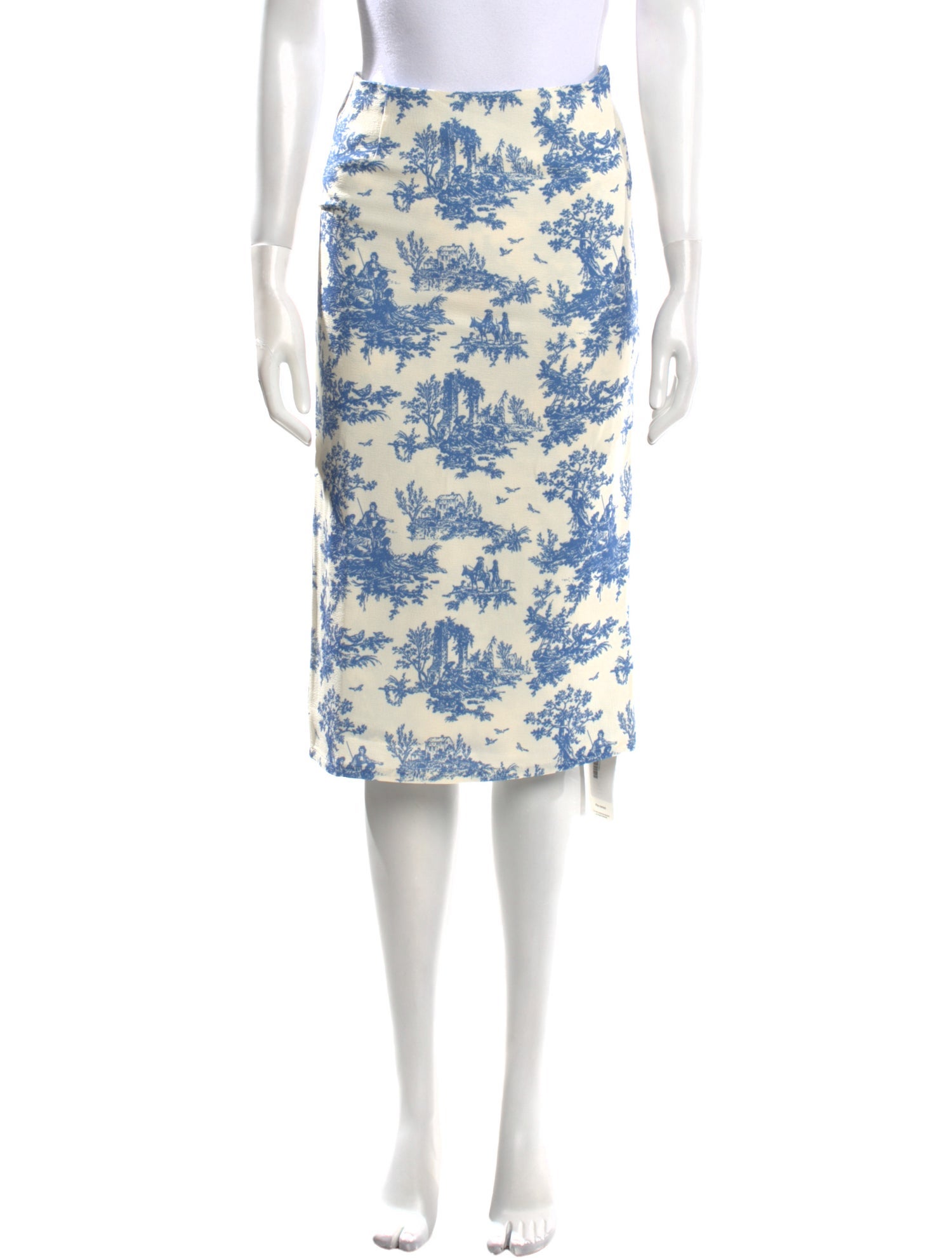 Miaou Floral Print Midi Length Skirt