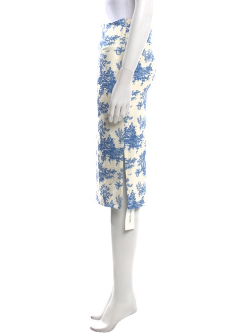 Miaou Floral Print Midi Length Skirt