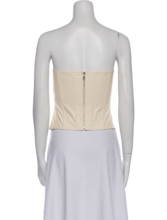 Miaou Strapless Crop Top