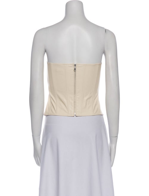 Miaou Strapless Crop Top