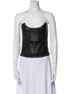 Miaou Strapless Crop Top