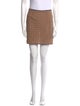Miaou Printed Mini Skirt