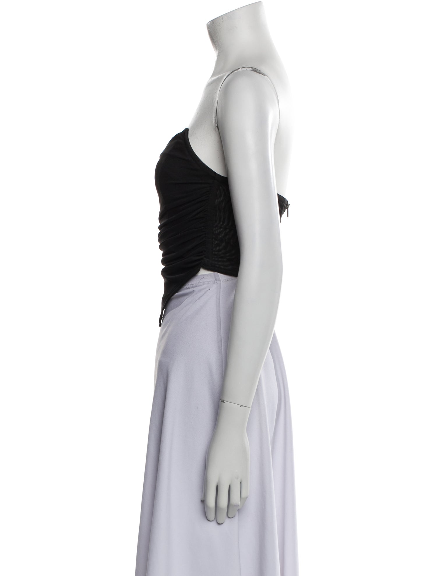 Miaou Strapless Crop Top