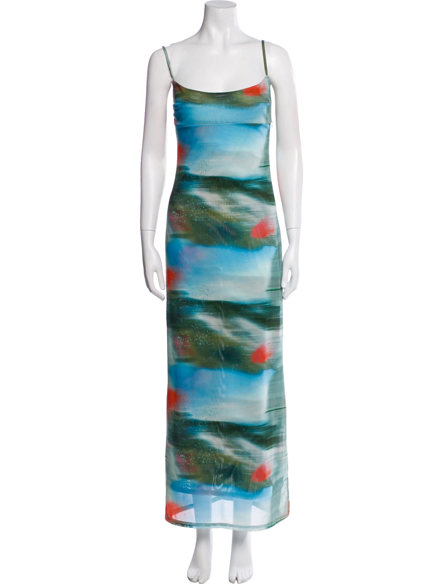 Miaou Printed Long Dress
