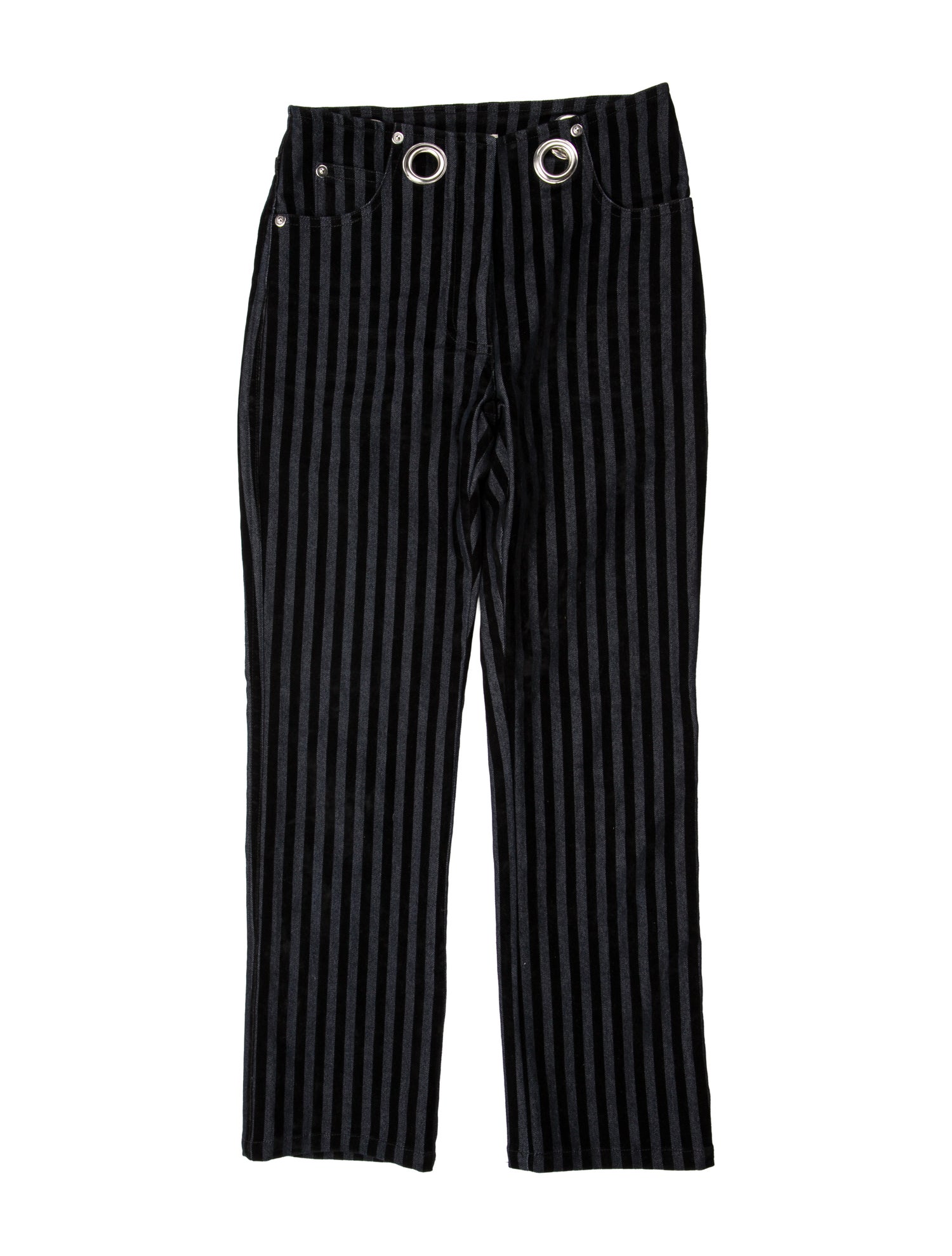 Miaou Striped Straight Leg Pants