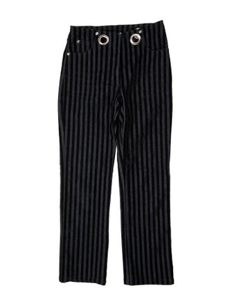 Miaou Striped Straight Leg Pants