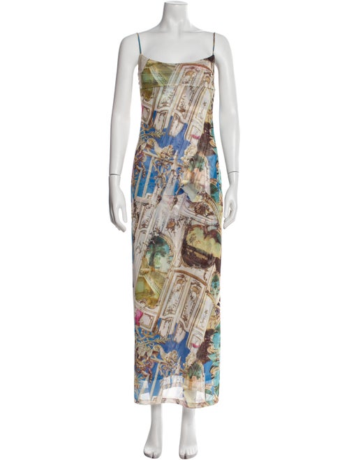Miaou Printed Long Dress