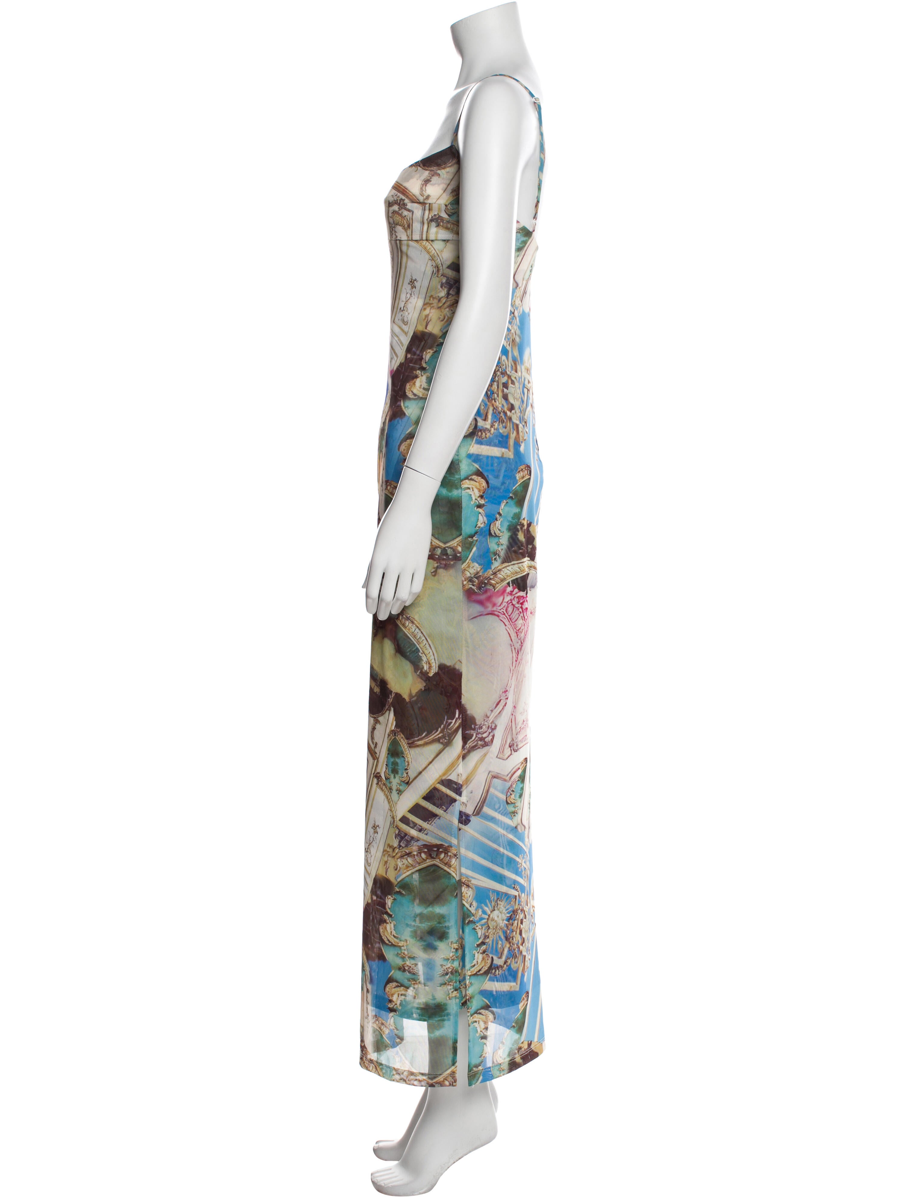 Miaou Printed Long Dress