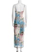 Miaou Printed Long Dress