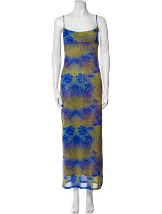 Miaou Tie-Dye Print Long Dress
