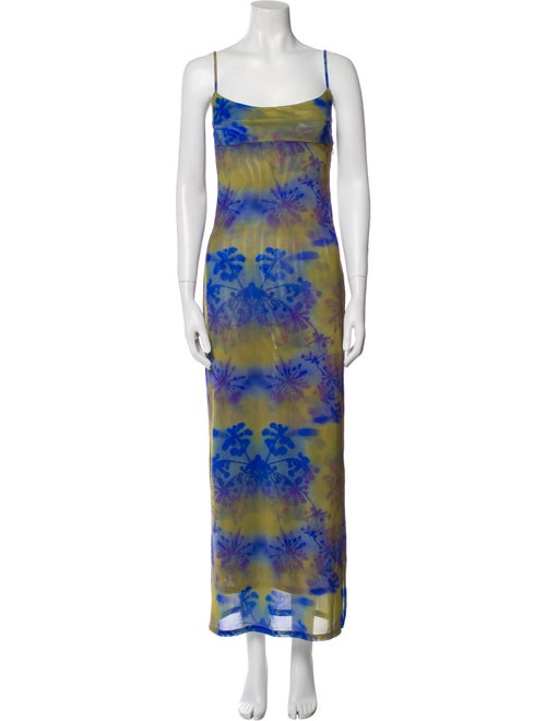 Miaou Tie-Dye Print Long Dress