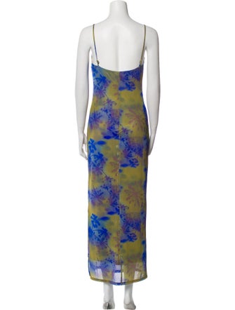 Miaou Tie-Dye Print Long Dress