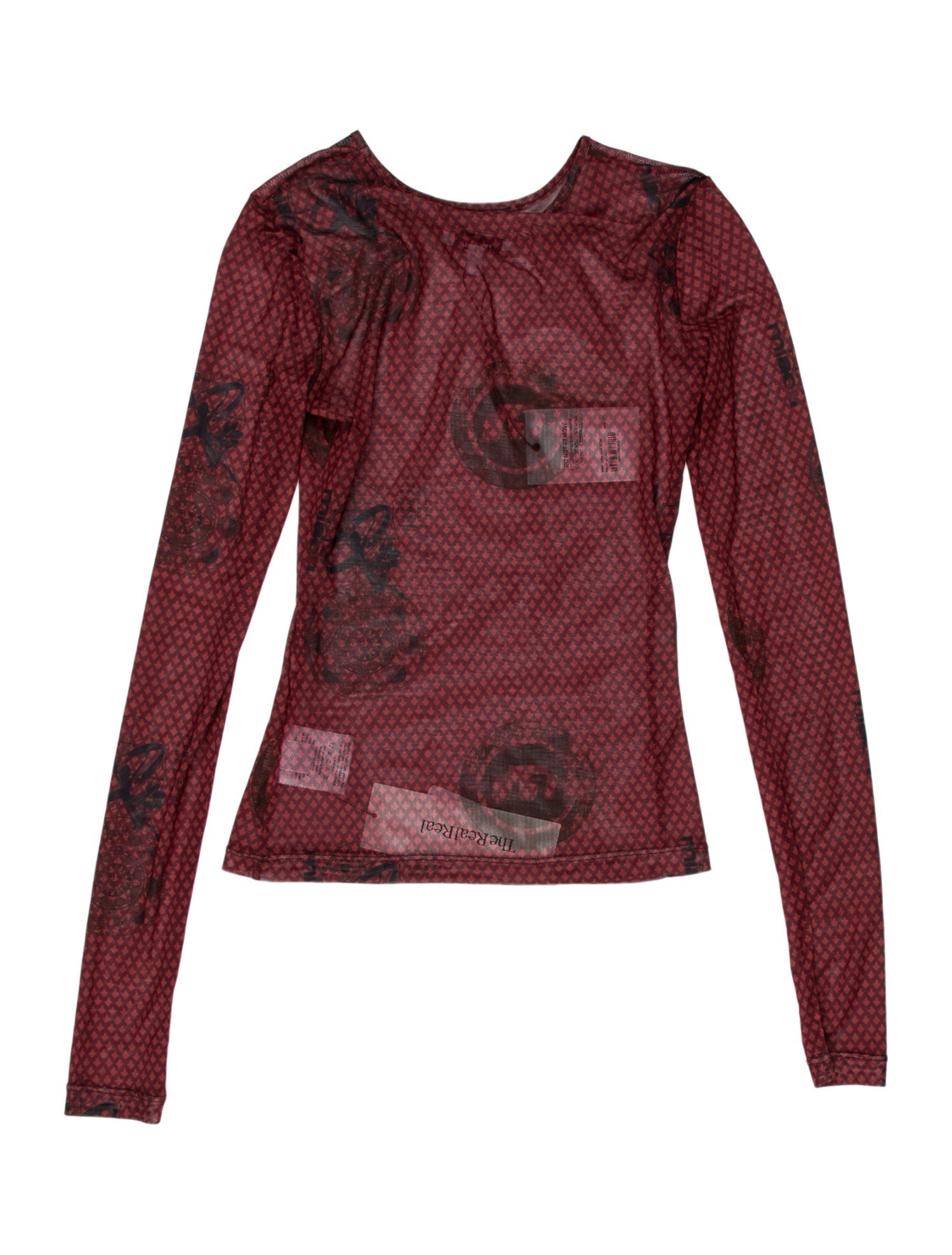 Miaou Printed Crew Neck Sweatshirt w/ Tags