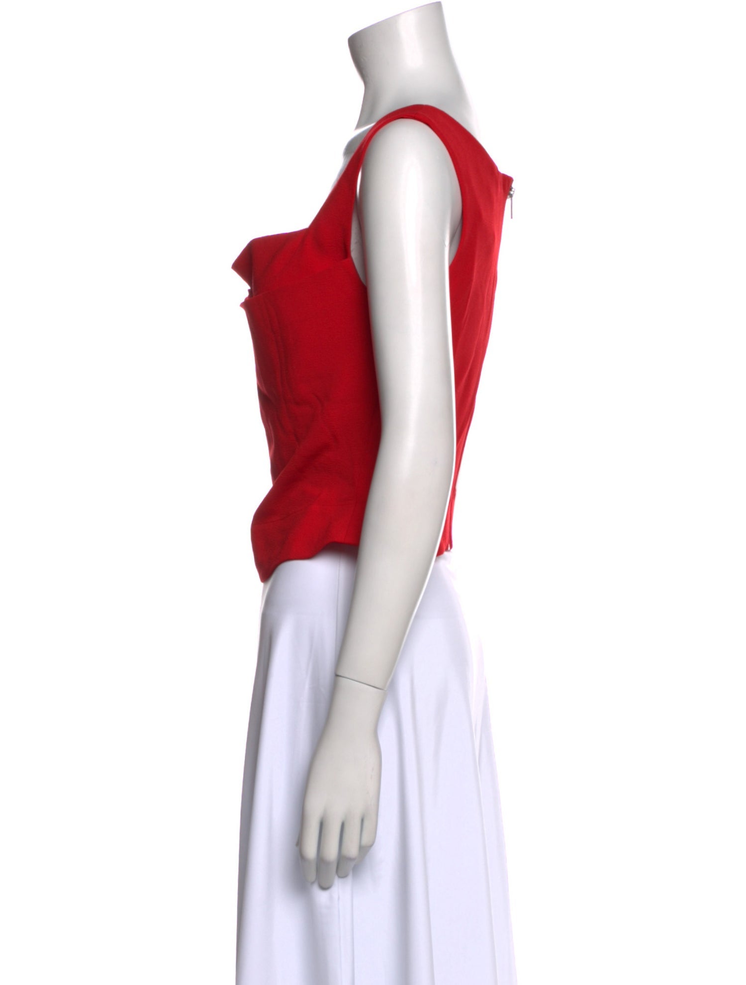 Miaou Square Neckline Sleeveless Crop Top w/ Tags