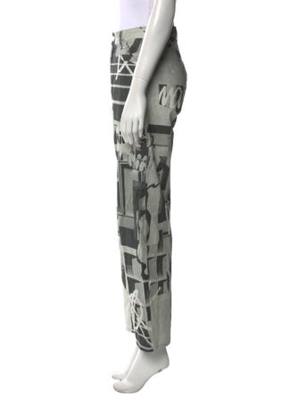 Miaou Printed Wide Leg Pants