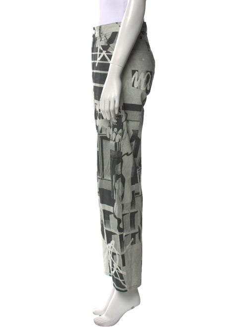 Miaou Printed Wide Leg Pants